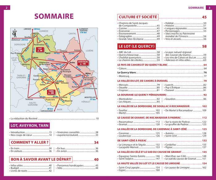 Guide du Routard Lot, Aveyron, Tarn 2025/26