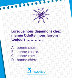 365 jours sans fautes !