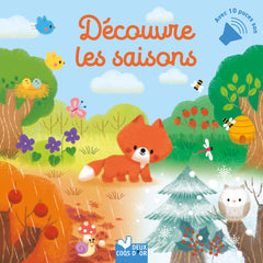 Découvre les saisons - livre sonore