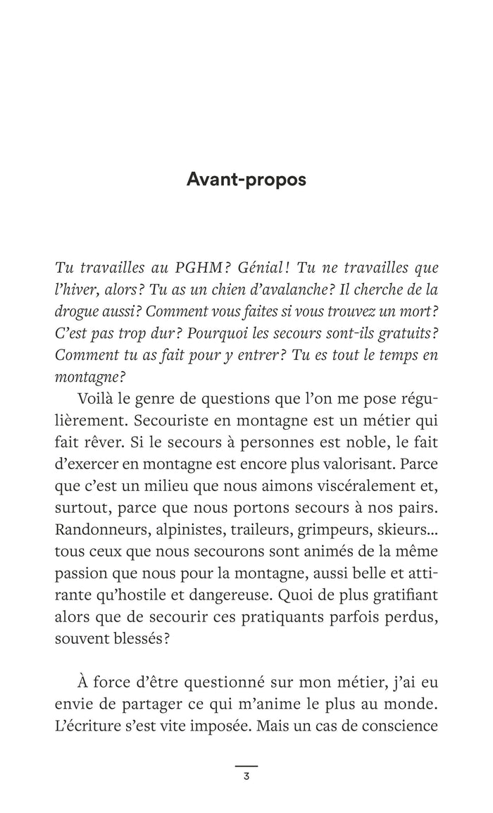 Secours en immersion