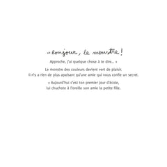 Le monstre des couleurs va à l'école