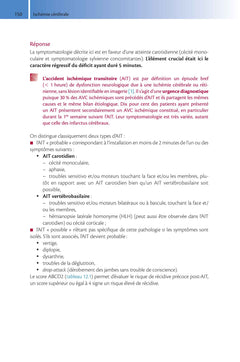 Imagerie de l'accident vasculaire cérébral ischémique aigu