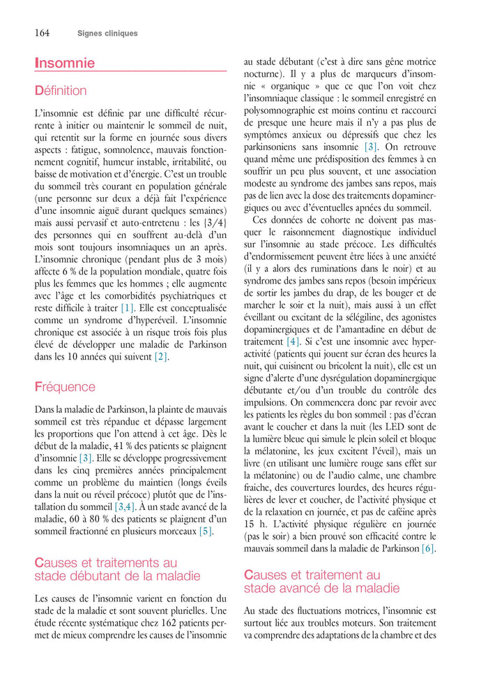 La maladie de Parkinson