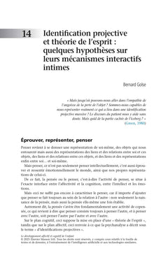 Le développement affectif et cognitif de l'enfant