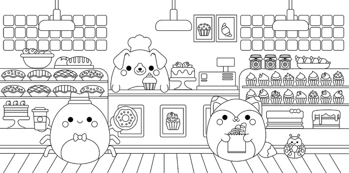 Coloriages Mes petits amis - Si bien ensemble !