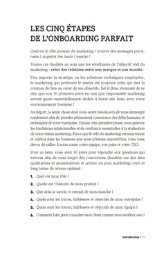 Le parfait onboarding du responsable marketing