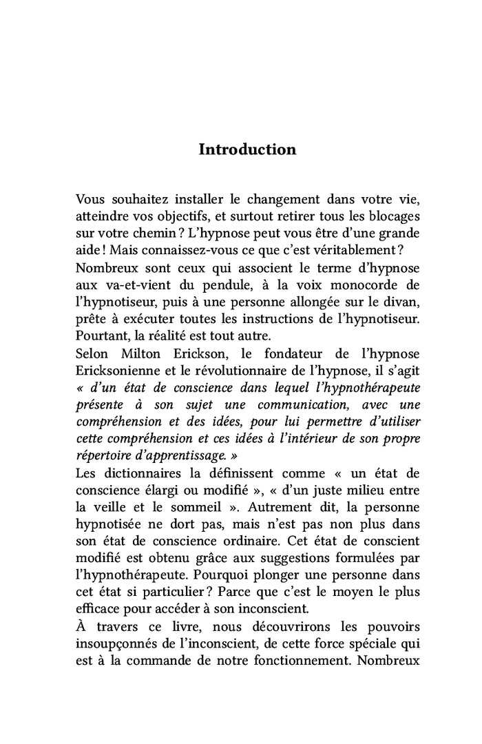 Hypnose - Secrets d'une thérapie qui vous fait du bien