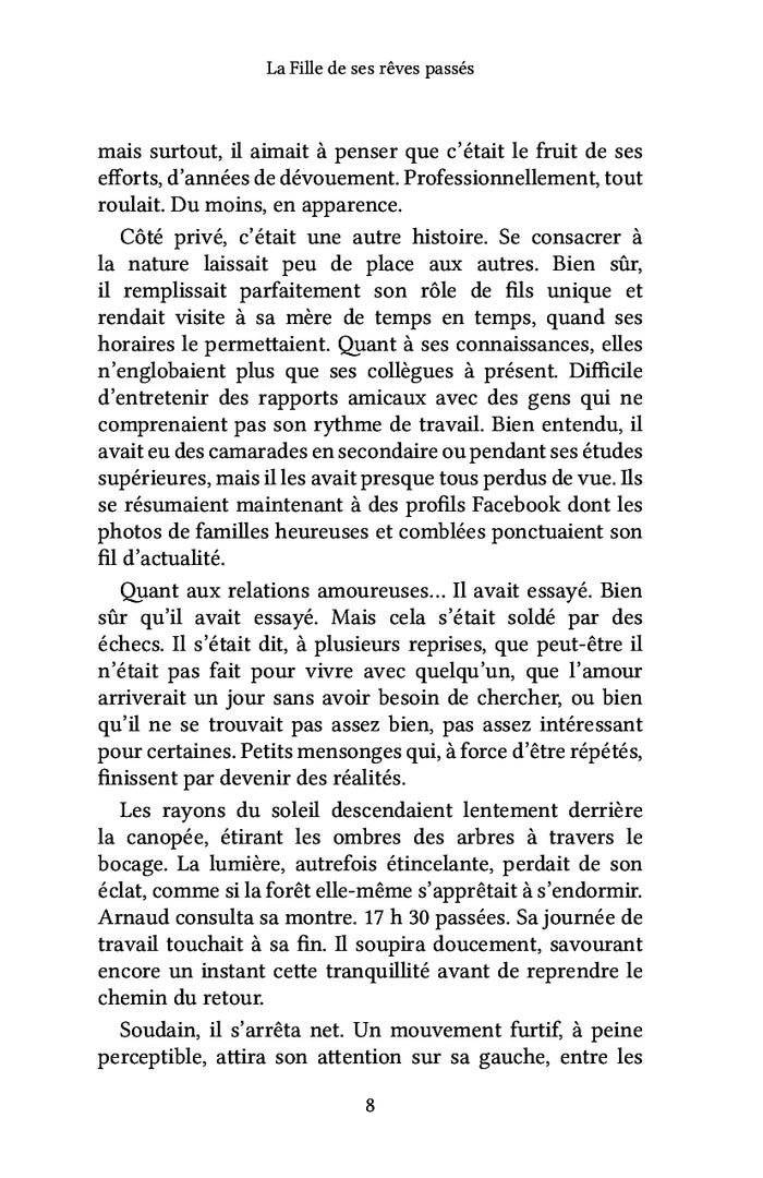 La fille de ses rêves passés