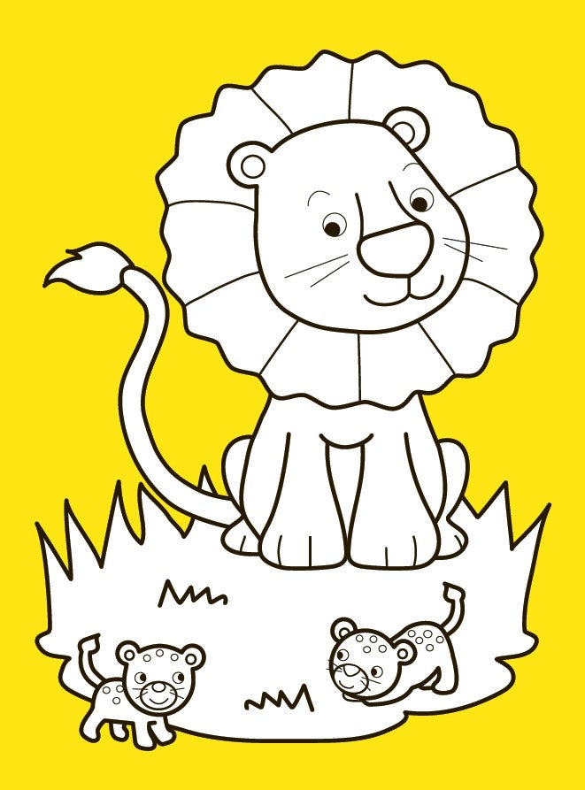 Mon livre à colorier - Les animaux