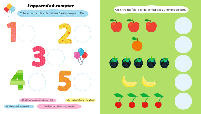 Mes premiers apprentissages : 3+