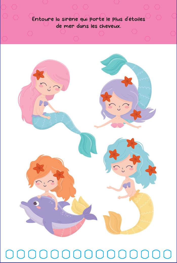 J'apprends à compter : Le monde magique 4+