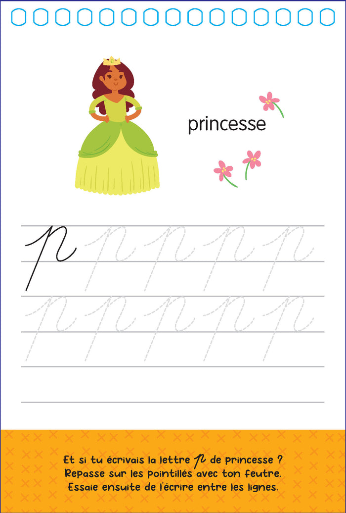 J'apprends à écrire : Le monde magique 5+