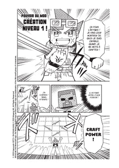 Minecraft, le manga officiel - Voyage au bout du monde T01