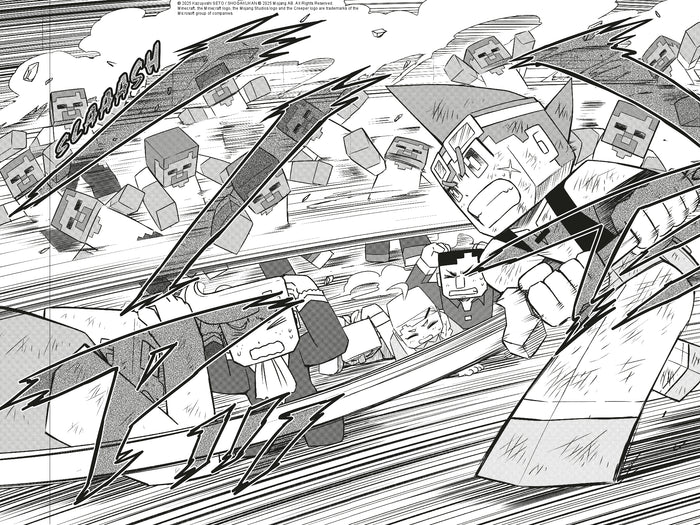 Minecraft, le manga officiel - Voyage au bout du monde T02