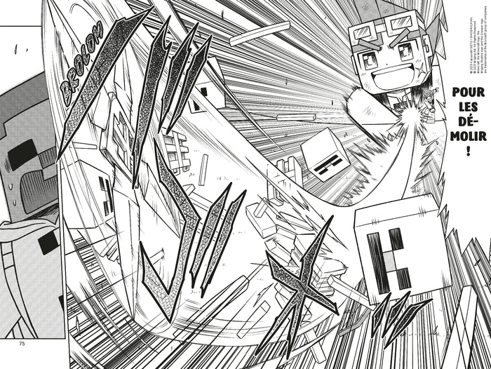 Minecraft, le manga officiel - Voyage au bout du monde T02