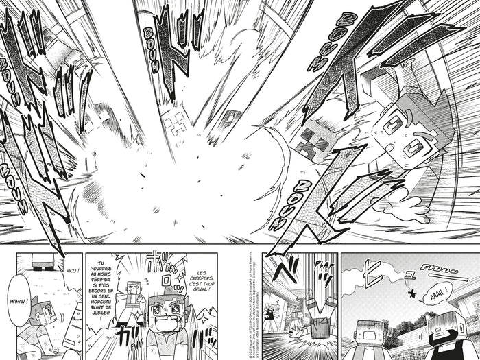 Minecraft, le manga officiel - Voyage au bout du monde T02