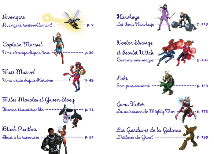 Marvel - 5 minutes pour s'endormir - Les nouveaux justiciers