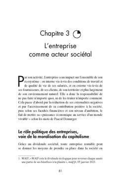 Le dividende sociétal