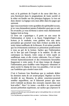 Au-delà de nos blessures, la pleine conscience
