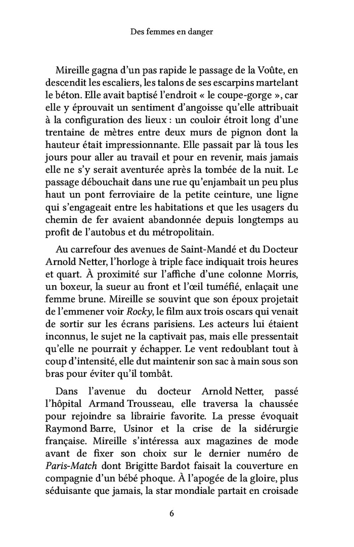 Des femmes en danger