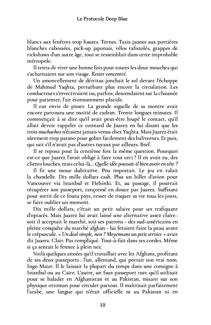 Le Protocole Deep Blue