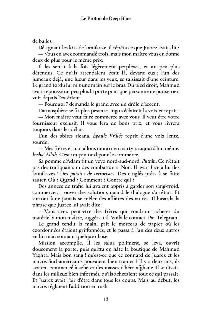 Le Protocole Deep Blue