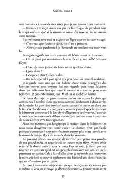 Secrets, tome 1