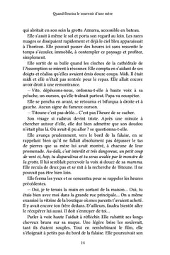 Quand fleurira le souvenir d'une mère