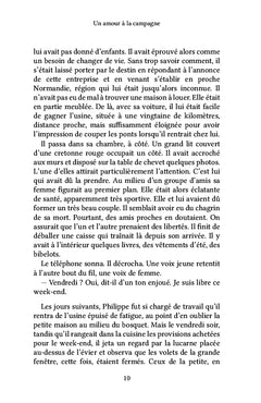 Un amour à la campagne