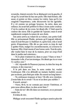 Un amour à la campagne
