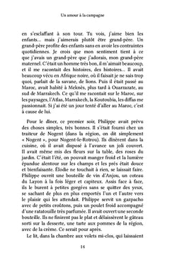 Un amour à la campagne