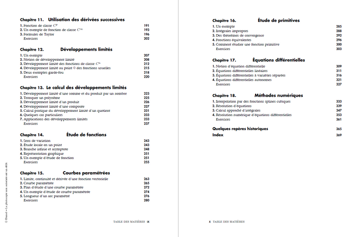 Analyse - Licence 1re année - 3e éd.