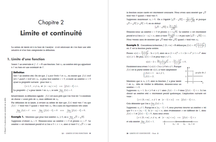 Analyse - Licence 1re année - 3e éd.