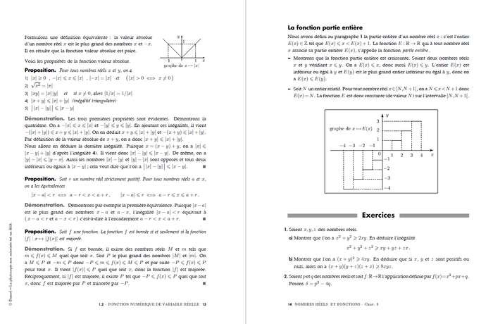 Analyse - Licence 1re année - 3e éd.
