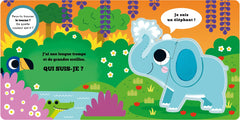 Mon livre puzzle à toucher - Les animaux sauvages