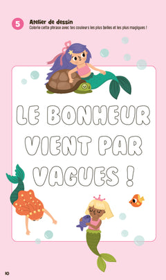 Boucles d'oreilles autocollantes - Sous l'eau