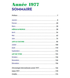Les Années-Mémoire volume 1977