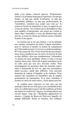 Les secrets d'une agente