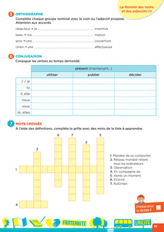 En route pour la dictée ! CM - Notre aventure citoyenne - Cahier élève