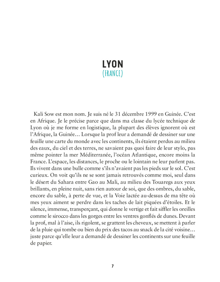 Né pour partir - Récit de Mamadou, migrant mineur de Guinée
