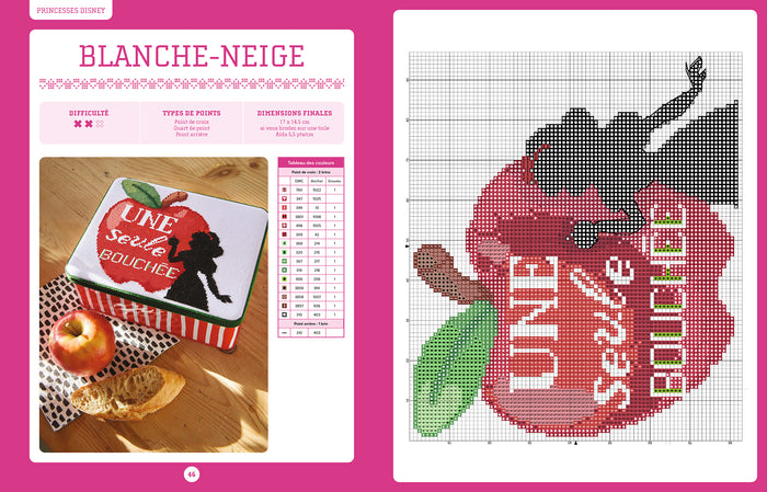 Point de croix Disney