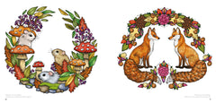Mes mandalas animaux de la forêt