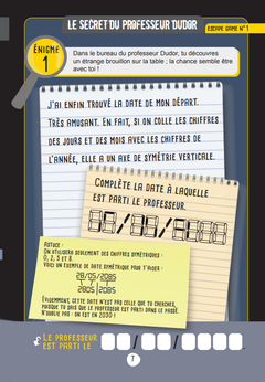 Escape game des petits génies