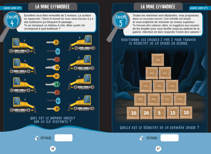 Escape game des petits génies - CE1-CE2