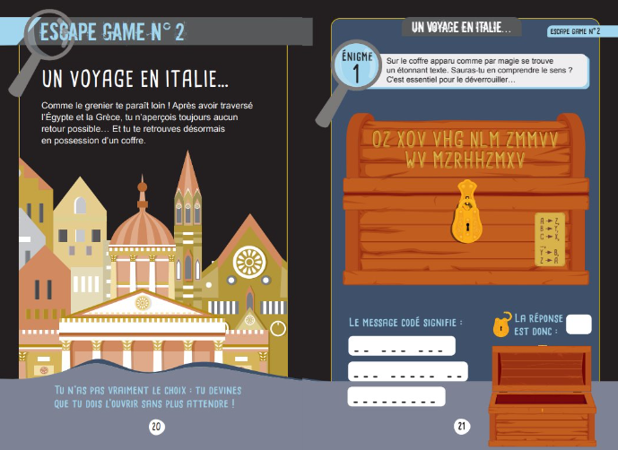 Escape game des petits génies