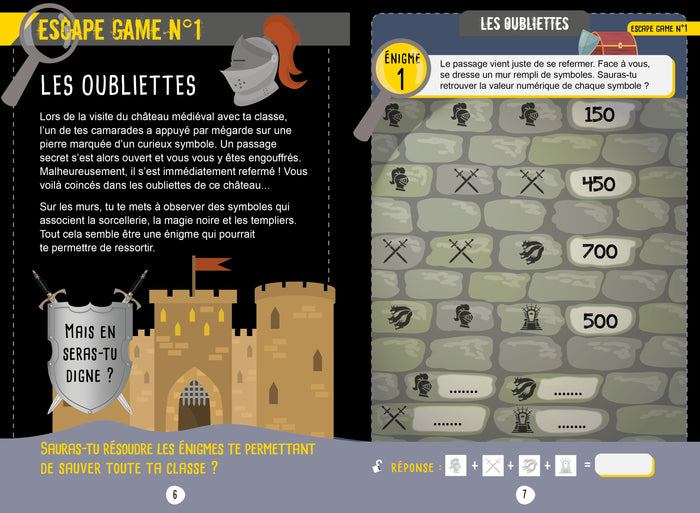 Escape game des petits génies - CE2-CM1