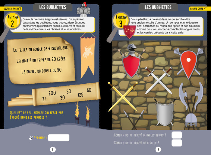 Escape game des petits génies - CE2-CM1