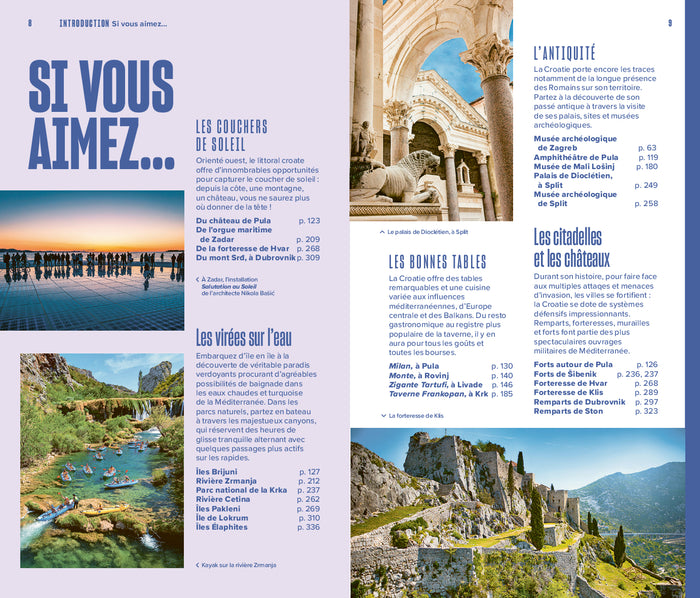 Croatie Guide Evasion