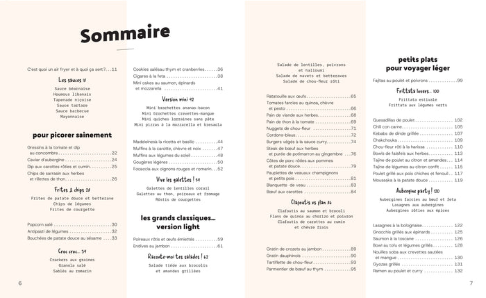 Je cuisine light à l'air fryer