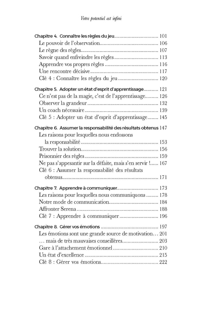 votre potentiel est infini